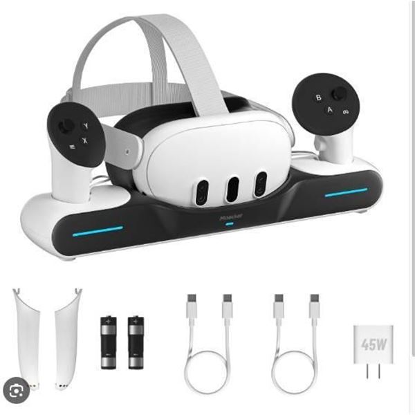 Maecker S3 Charging Dock Model HE P22 for VR Headset and Controllers