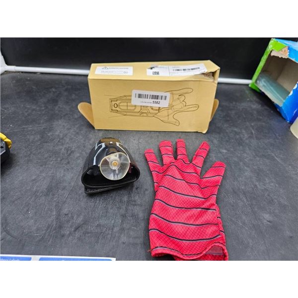 QHJIU Spider Web Launcher With Red Glove Accessory