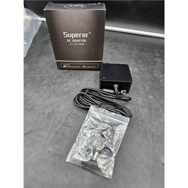 Superer AC Adapter With Connectors for Power Devices