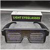 Image 2 : LED Light-Up Eyeglasses with Blue Light Display with multiple light designs