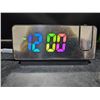 Image 1 : LED Projection Alarm Clock With Color Display, Model 528A