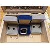 Image 3 : Jewelry Collection in Decorative Wooden Chest with Assorted Pieces and Accessories