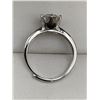 Image 3 : 2.00 CT GRA CERTIFIED ROUND BRILLIANT CUT MOISSANITE STONE VVS D COLOR SET IN 6 CLAW HEAD WITH 26 RO