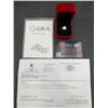 Image 2 : 2.15 CT GRA CERTIFIED ROUND BRILLIANT CUT MOISSANITE STONE VVS D COLOR WITH 40 ROUND CUT CUBIC ZIRCO