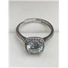Image 3 : 2.15 CT GRA CERTIFIED ROUND BRILLIANT CUT MOISSANITE STONE VVS D COLOR WITH 40 ROUND CUT CUBIC ZIRCO