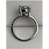 Image 3 : Ladies .925 Silver 1.40 carat Oval Cut Solitaire Engagement Ring