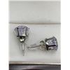 Image 2 : Brilliant Round Cut 1.50 TCW Solitaire Stud Earring Set