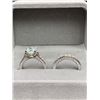Image 4 : 2.00 CT GRA CERTIFIED PRINCESS CUT MOISSANITE STONE VVS BLUE COLOR SET IN CENTER WITH 10 CHANNEL SET