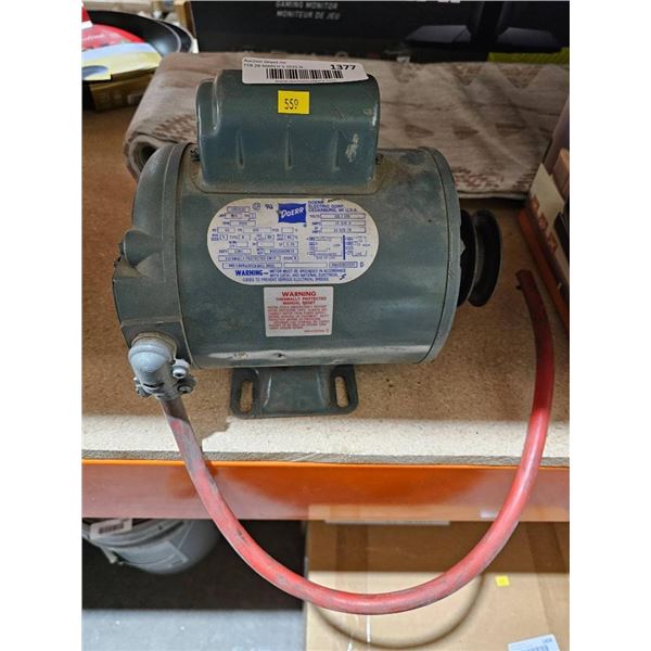 Doerr Electric Motor Model LR22132 1 HP 3450 RPM 60 Hz