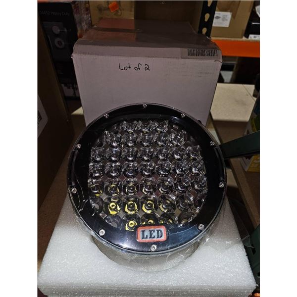 Lot of 2 Off-Road Spotlights With 185W LED – Model X002SOUTOZ3