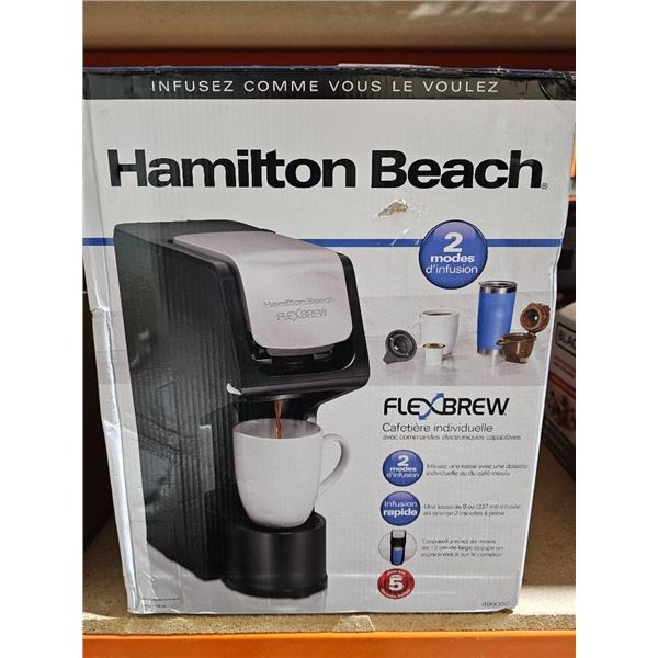 Hamilton Beach FlexBrew Coffee Maker with Single Serve Options
