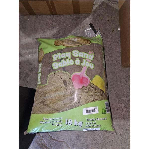 Appalachian Valley Play Sand 3x18kg Bag