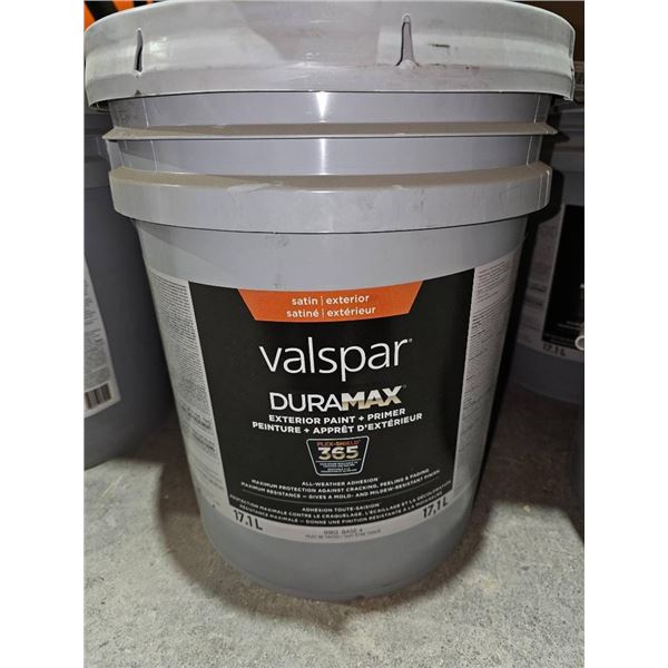 Valspar Duramax Exterior Paint + Primer Satin Finish 17.1 L