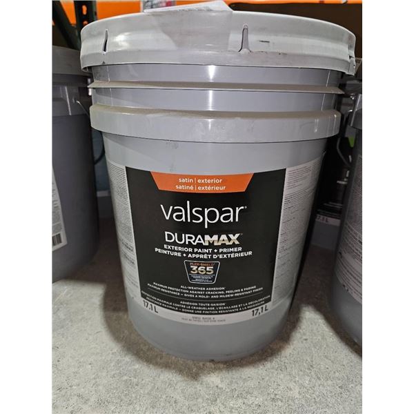 Valspar Duramax Exterior Paint + Primer Satin Finish 17.1 L