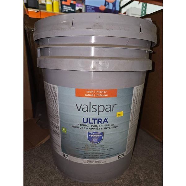Valspar Ultra Interior Paint and Primer Satin Finish 17.1 L