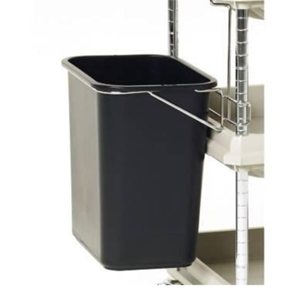 Metro MYWB1 MyCart Waste Basket with Holder