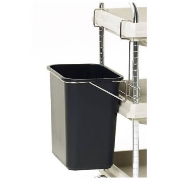 Metro MYWB1 MyCart Waste Basket and Holder