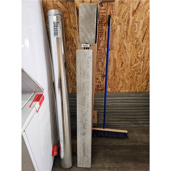 Interbois 2D Tongue and Groove Wood Planks, 8 Pieces – Gray