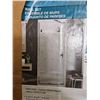 Image 3 : MAAX Essence 36 in. L x 36 in. W x 76 in. H 4-Piece AcrylX Shower Stall/Kit with Centre Drain Base, 