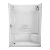Image 1 : Maax Essence 6030 Fiberglass Wall Kit and Bathtub, 60-Inch Width, White