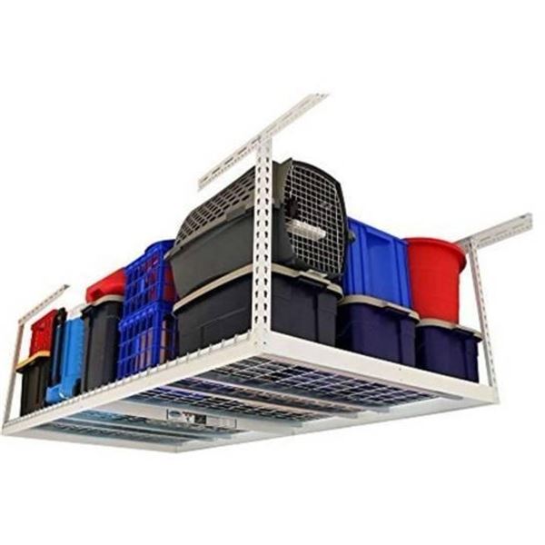 Eagle Industrial Overhead Garage Storage Rack, Adjustable Steel Construction **Not exact as shown in