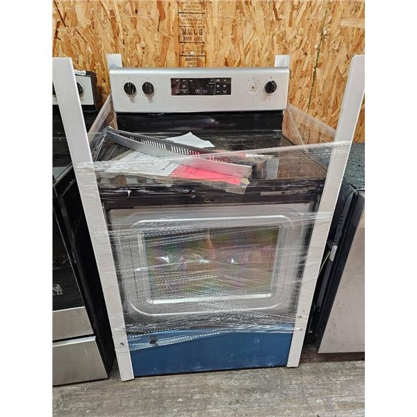 Stainless Steel Electric Range with Digital Controls