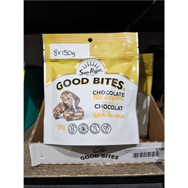 Sun-Rype Good Bites Chocolate Macaroon, 150g, Pack of 8