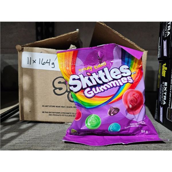 Skittles Gummies Assorted Flavors 164 g Bags Set of 11
