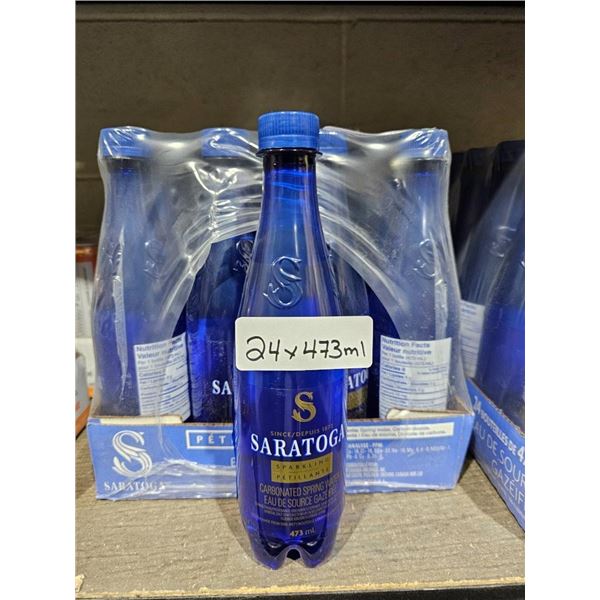 Saratoga Still Spring Water 24 x 473ml Bottles
