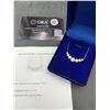 Image 3 : 3.75 CT GRA CERTIFIED ROUND BRILLIANT CUT MOISSANITE STONE VVS D COLOR GRADUATING IN SIZE FROM THE C