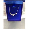 Image 4 : 3.75 CT GRA CERTIFIED ROUND BRILLIANT CUT MOISSANITE STONE VVS D COLOR GRADUATING IN SIZE FROM THE C
