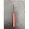 Image 3 : Straight Razor with Red Wood Handle and Stainless Steel Blade