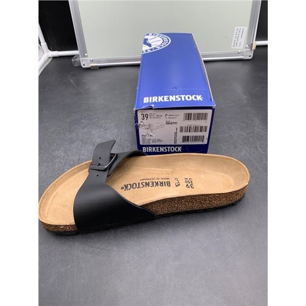 Birkenstock 39 Black Sandal, Model 1011071, Ladies Sz 8 Mens Sz 6