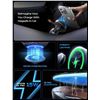 Image 1 : LISEN 2-In-1 Magnetic Wireless Car Phone Charger Mount, Model 2E747 Black