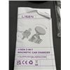 Image 4 : LISEN 2-In-1 Magnetic Wireless Car Phone Charger Mount, Model 2E747 Black