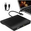 Image 1 : Gotega External DVD Drive USB 3.0 Type C USB C Portable CD/DVD +/-RW Disk Drive External DVD Player 