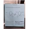 Image 3 : Rechargeable Wall Mounted Makeup Mirror, 8 Inch Double-Sided LED Vanity Mirror 1X/10X Magnification,