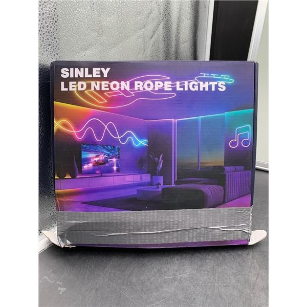 Sinley LED Neon Rope Lights 10M (CA-60ft Neon Rope Lights)