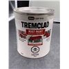 Image 1 : Tremclad Rust Paint Light Grey Gloss 946 mL