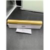 Image 1 : Sileelis Heat Transfer Vinyl Roll, 12’×8 ft HTV, Gold