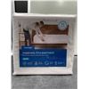 Image 1 : Linenspa Queen Mattress Cover with Liquid Proof Membrane