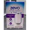 Image 1 : Zevo Flying Insect Trap Starter Kit with One Device and Cartridge