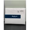 Image 1 : Bedsure Queen Size Duvet Cover Set with Pillowcases, White