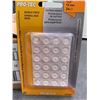 Image 2 : Pro-Tec 1/2 Inch Vinyl Round Surface Savers, 24 Pieces Per Pack, Model 23199 x 12