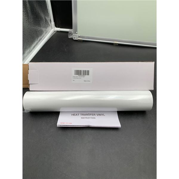 Silelis Heat Transfer Vinyl 12in x 20ft Roll White