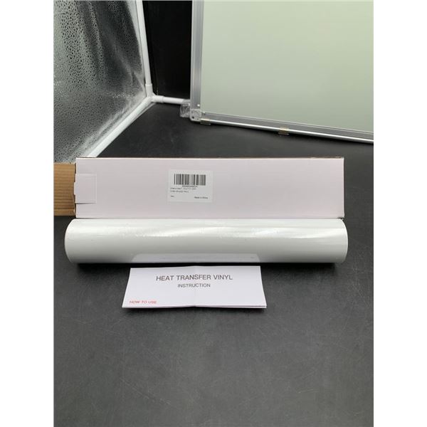 Silelis Heat Transfer Vinyl 12in x 20ft Roll White