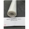 Image 3 : Silelis Heat Transfer Vinyl 12in x 20ft Roll White