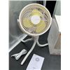 Image 2 : JISULIFE Portable Fan with Flexible Tripod and USB Cable