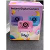 Image 2 : Pink Instant Digital Camera with Printing Function for Ages 3-12