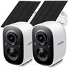 Image 1 : LongPlus Wireless Outdoor Security Camera, Battery Powered WiFi Home Surveillance Camera Ontdoor wit